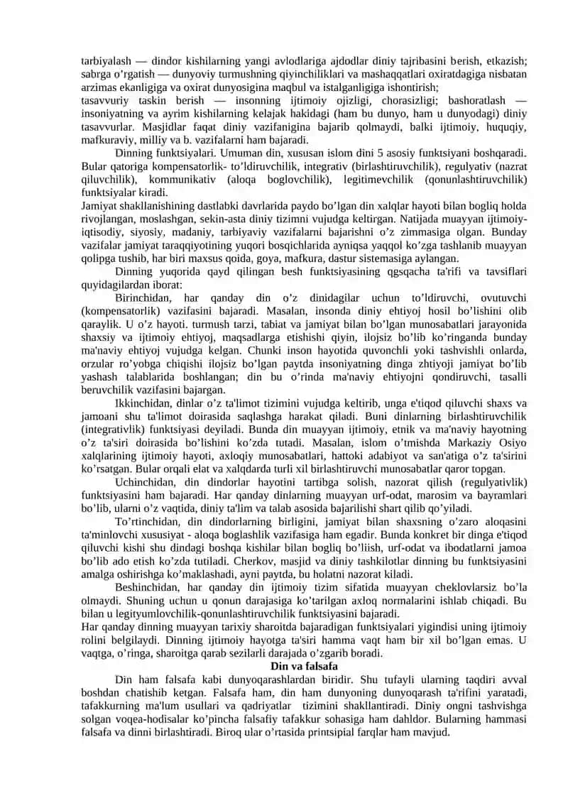 Dinshunoslik 3