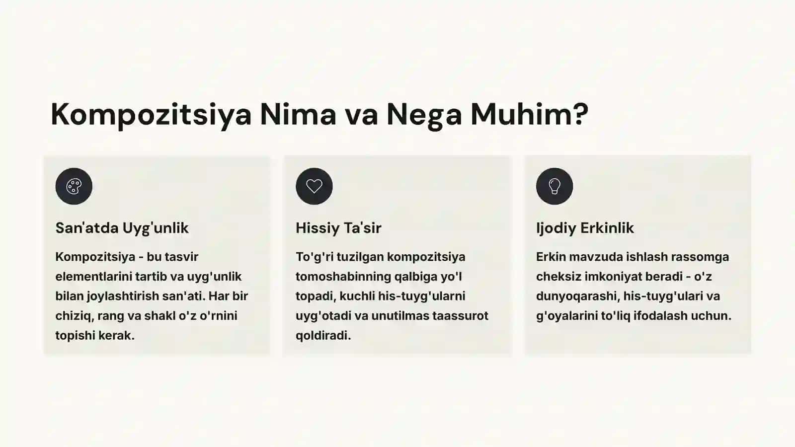 Kompozitsiya Nima va Nega Muhim? 3