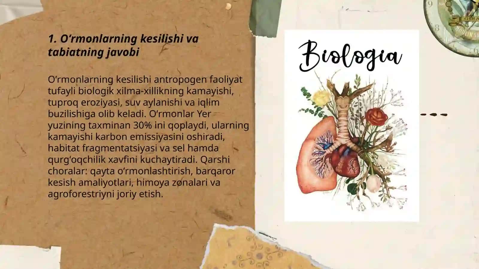 Insonning tabiatga tasiri va tabiatning javobi 3