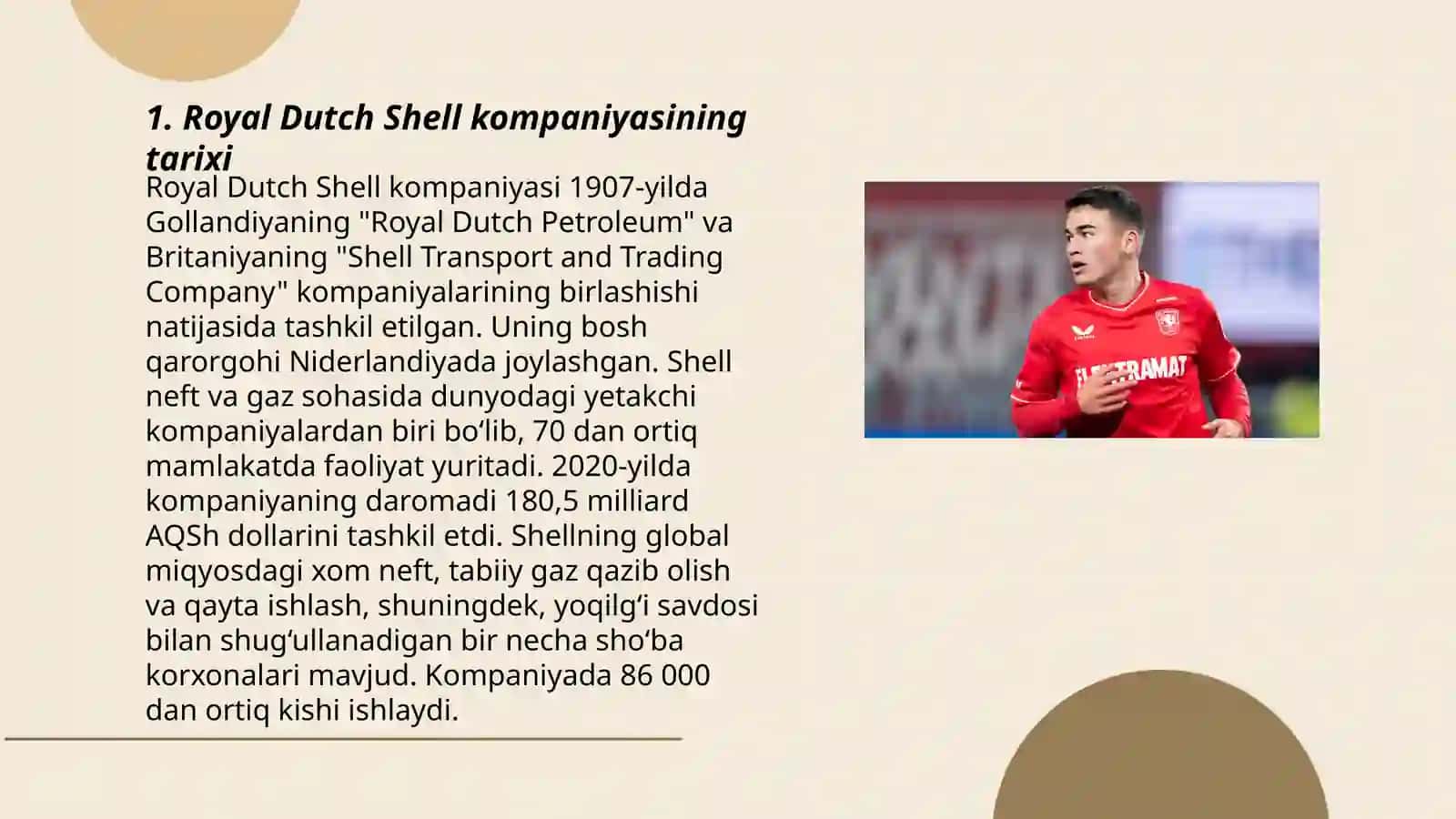 Royal Dutch Shell kompaniyasining tarixi 3