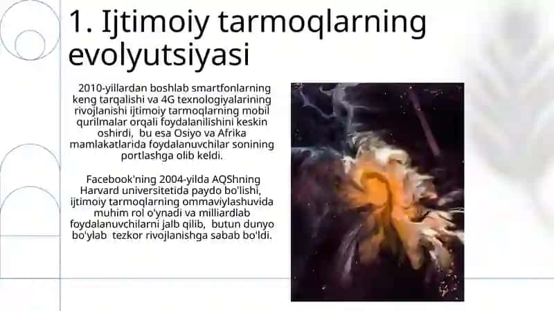 Ijtimoiy tarmoqlar manifikatsiya maydonida 3