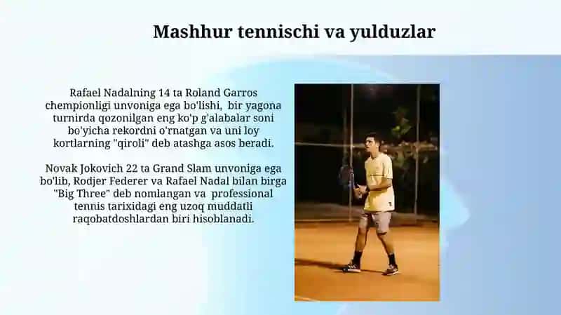 Tennis Sport Tarixi va Rivoji 3