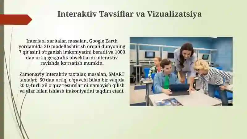 Zamonaviy Interaktiv Platformalar va Dasturlar 3