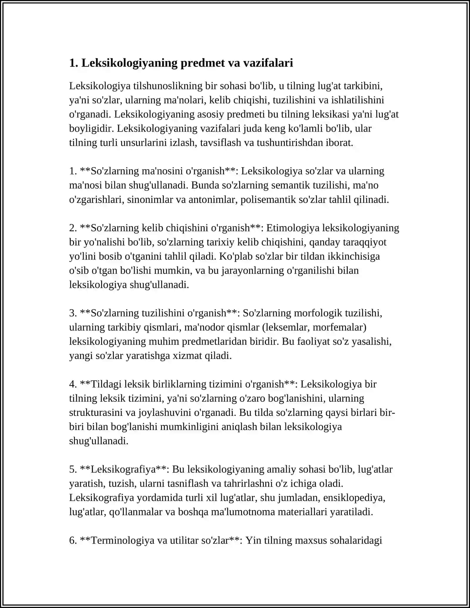 LEKSIKALOGIYA 3