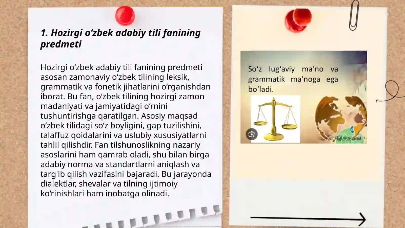 Hozirgi õzbek adabiy tili fanining predmenti,maqsadi va vazifalari 3