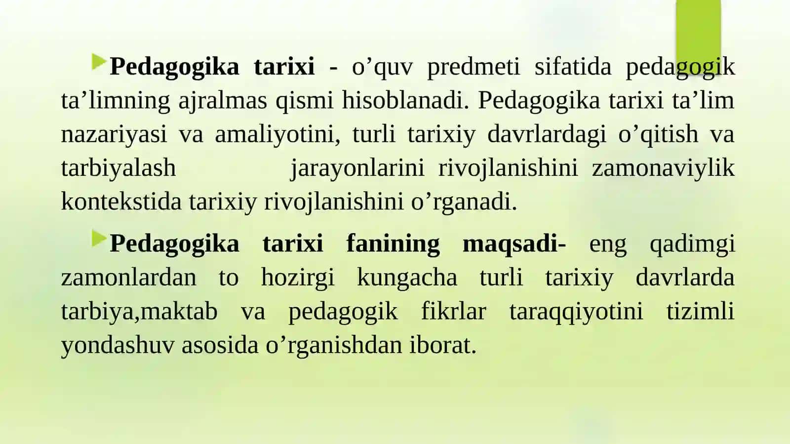 Pedagogika tarixi-fanisi 3