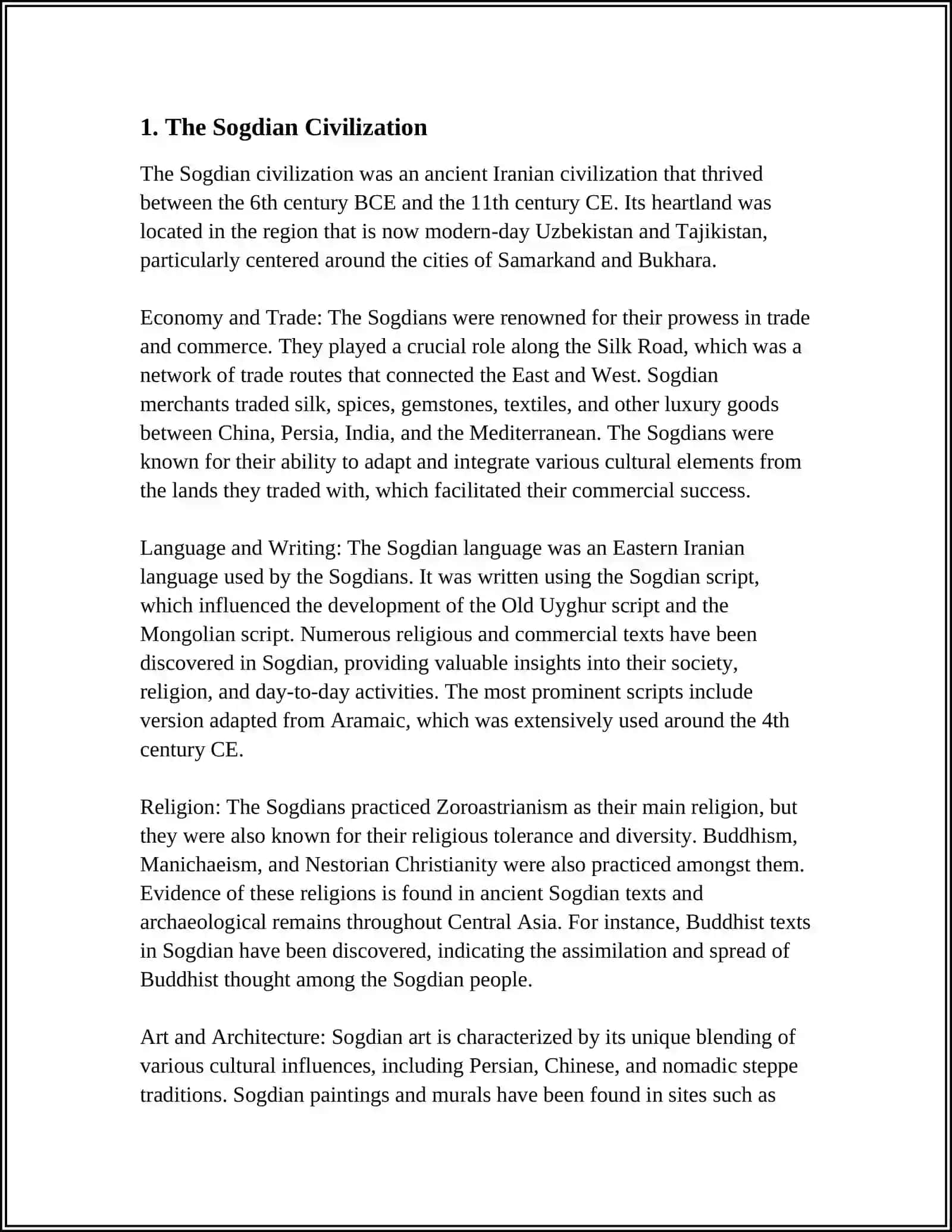 MIDDLE AGES IN THE HISTORY OF UZBEKISTAN 3