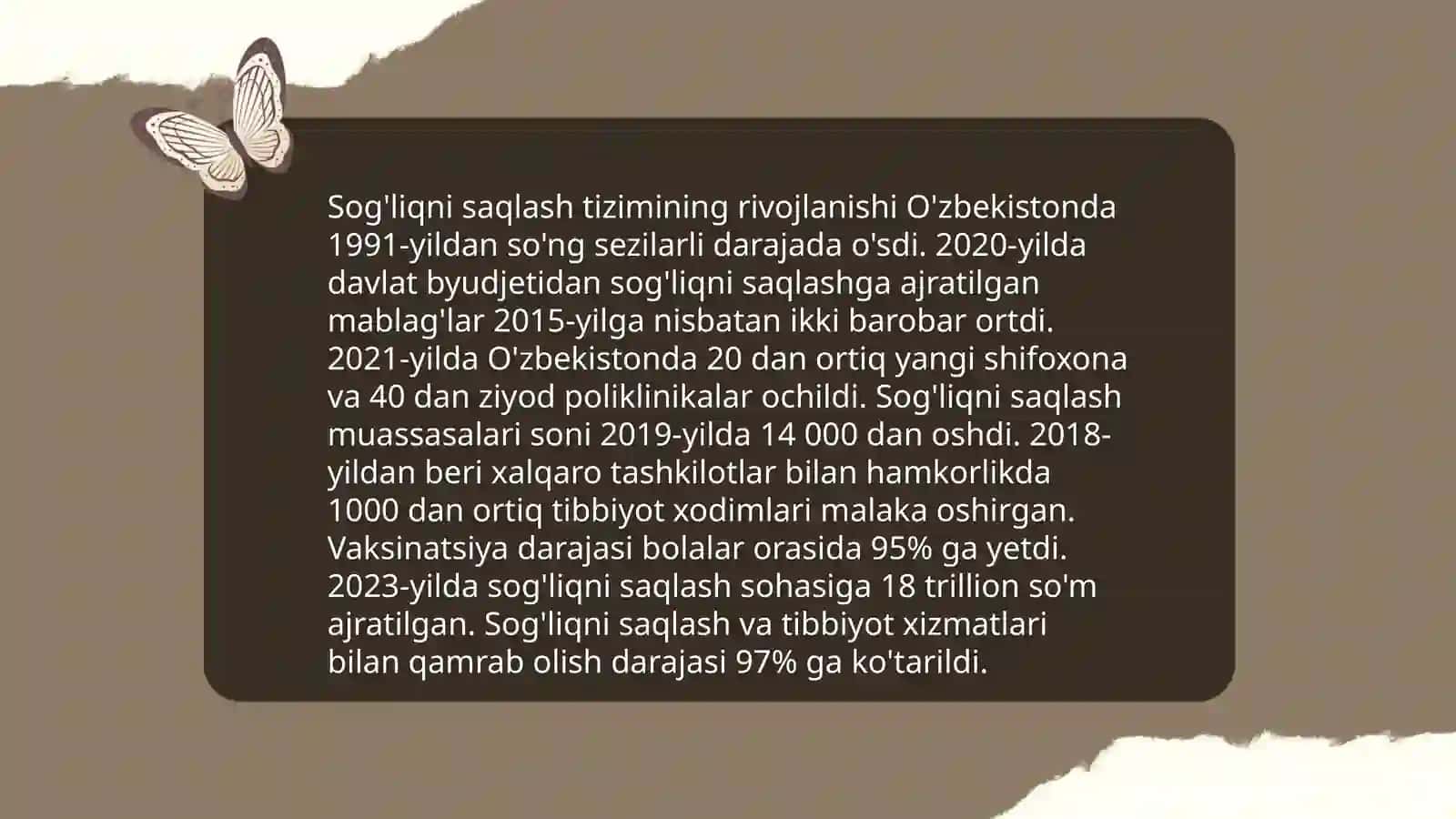Sog'liqni saqlash tizimining rivojlanishi 3