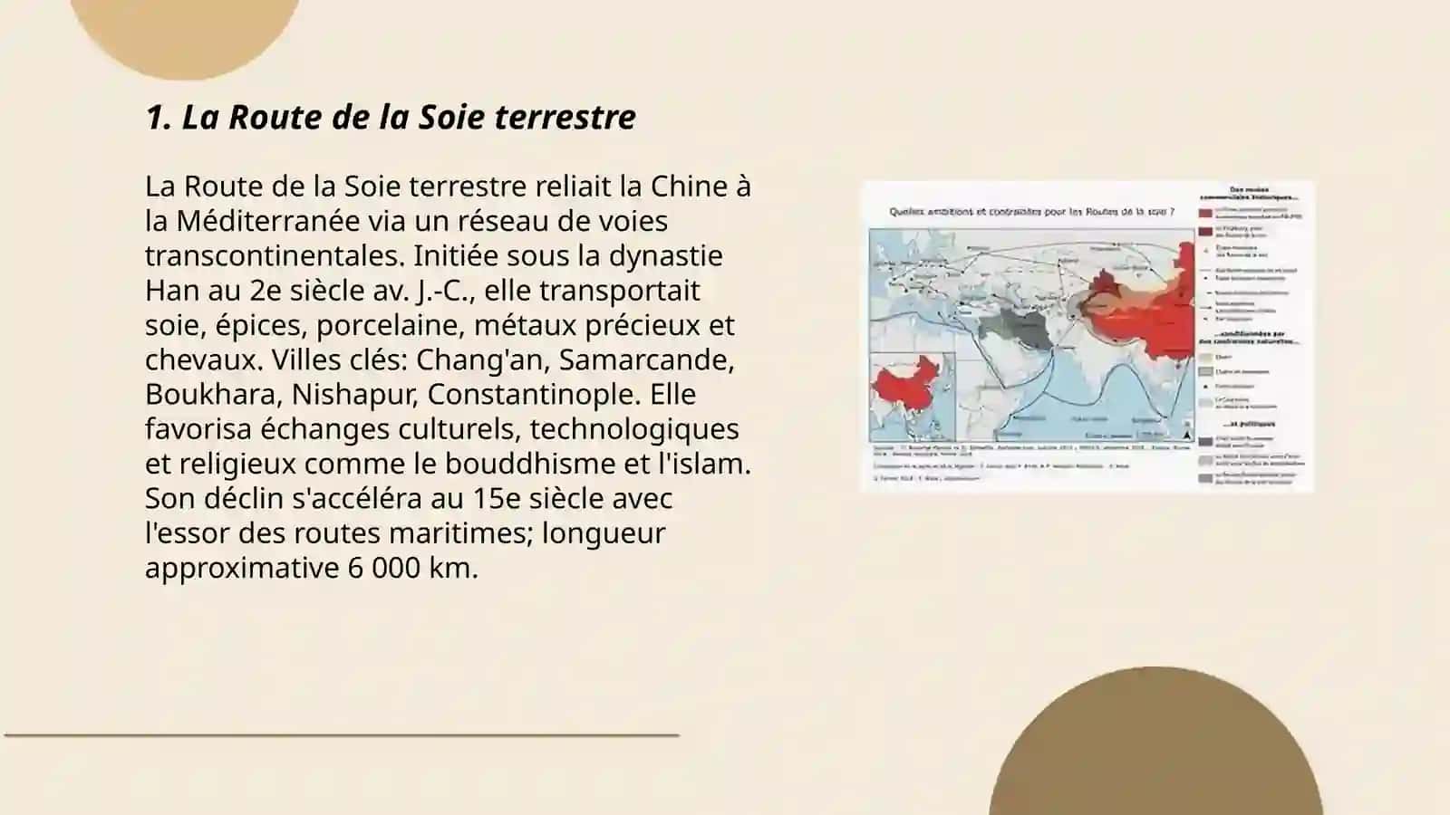 La Route de la Soie terrestre 3