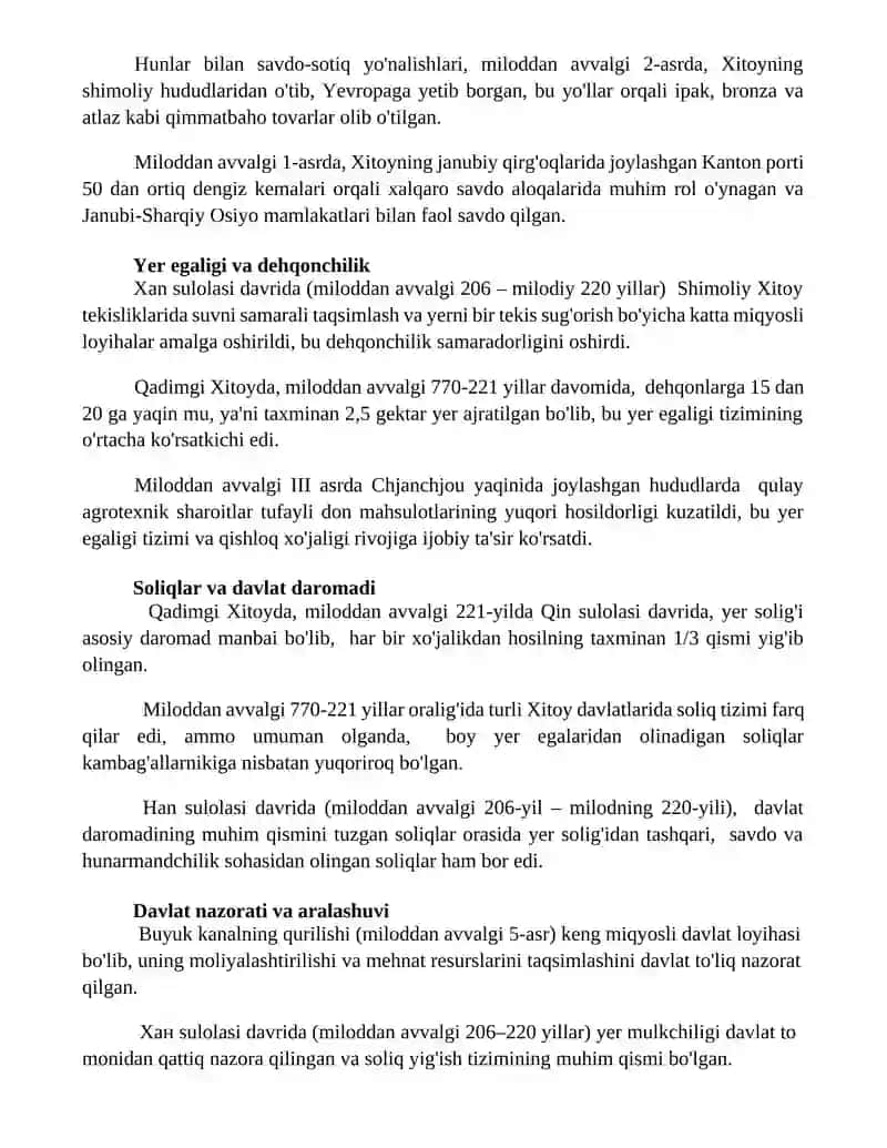 Qadimgi Xitoydagi iqtisodiy g'oyalar 3