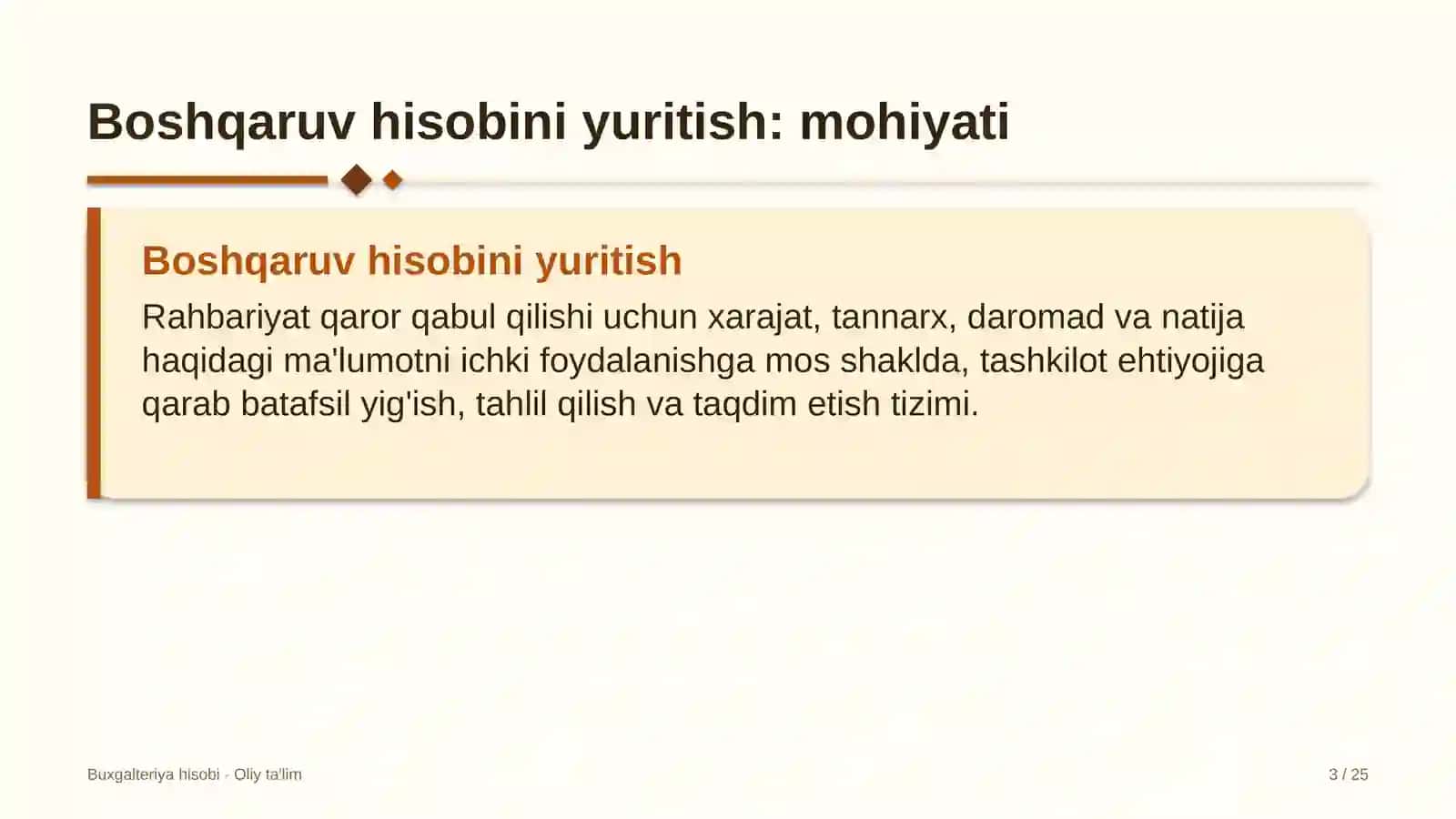 xususiy telekanallarda boshqaruv hisobini yuritish 7882 3
