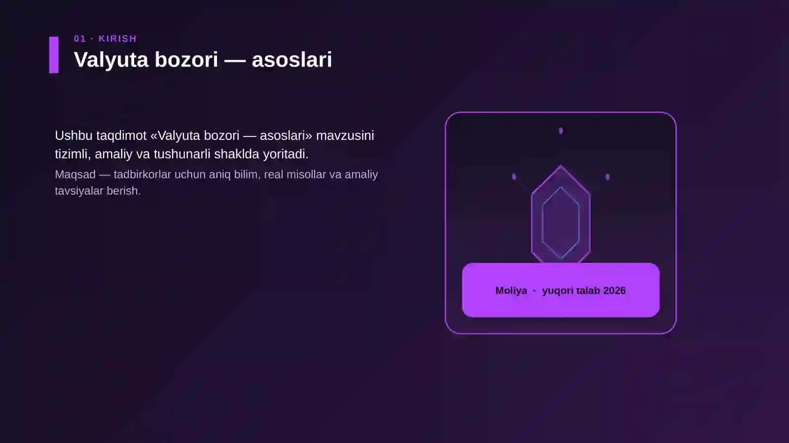 Valyuta bozori — asoslari 3