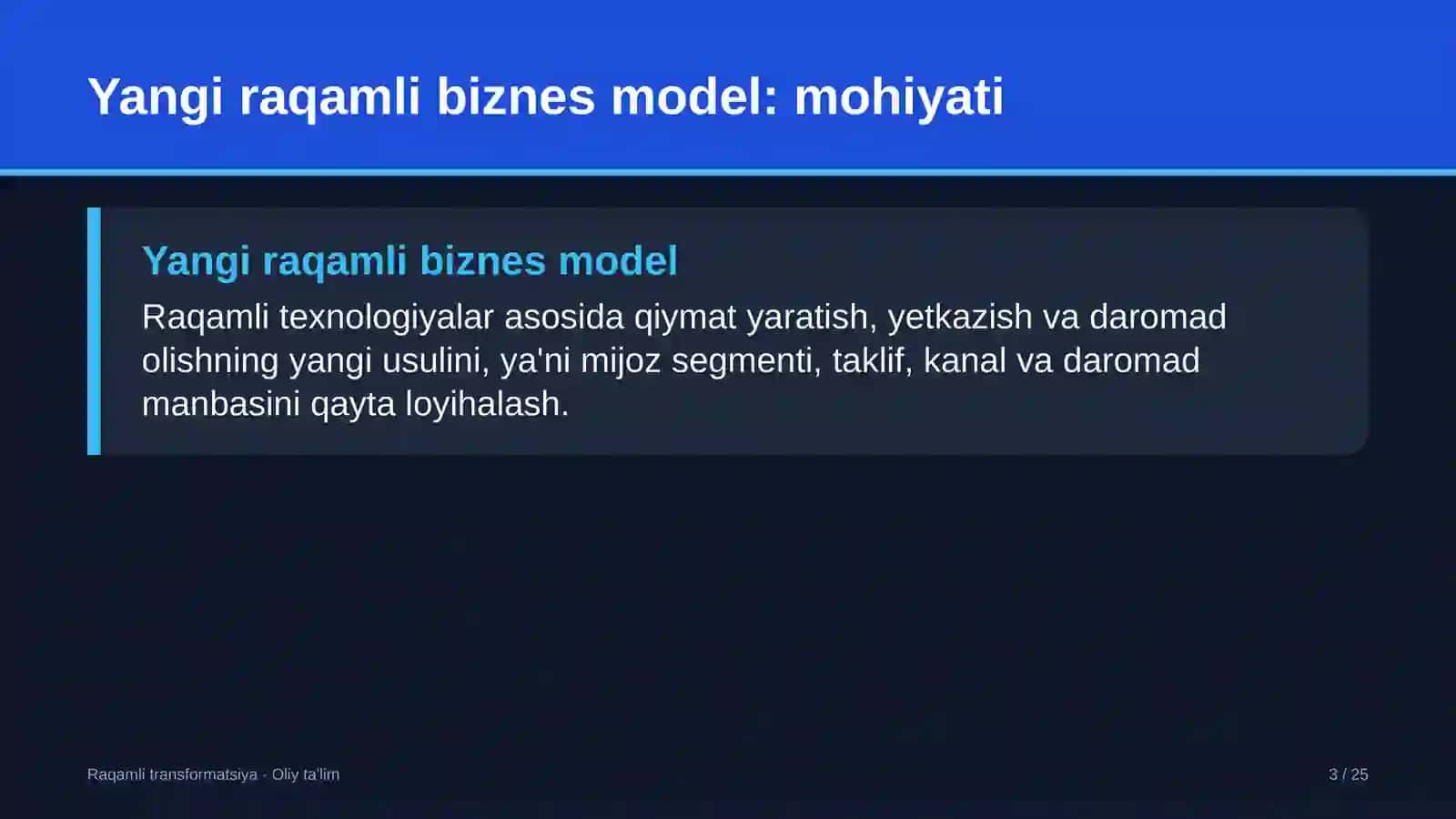 Karshering xizmatida yangi raqamli biznes modelni shakllantirish 3