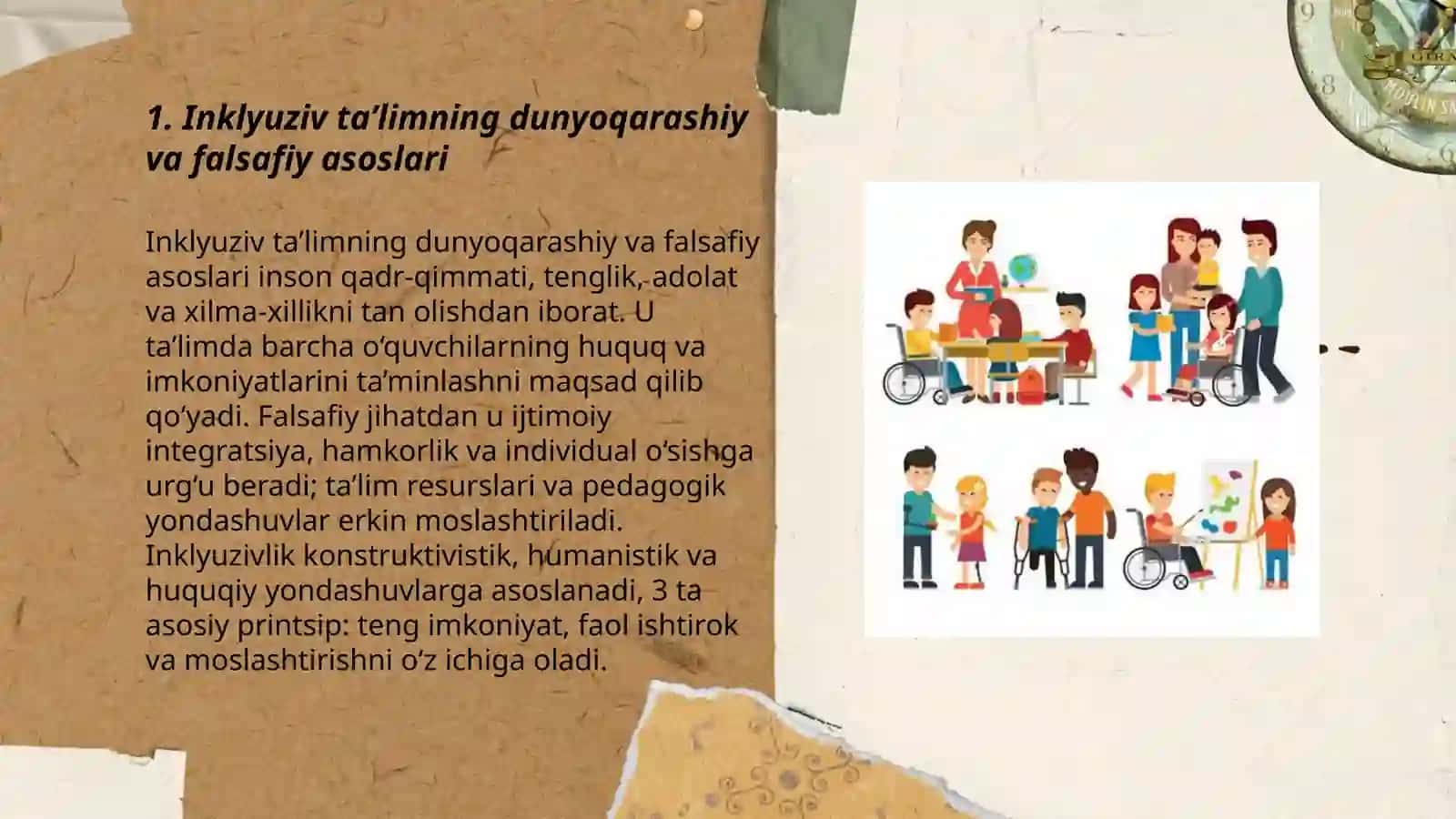 Inklyuziv ta’lim – dunyoqarash va ta’lim konsepsiyasi sifatida 3