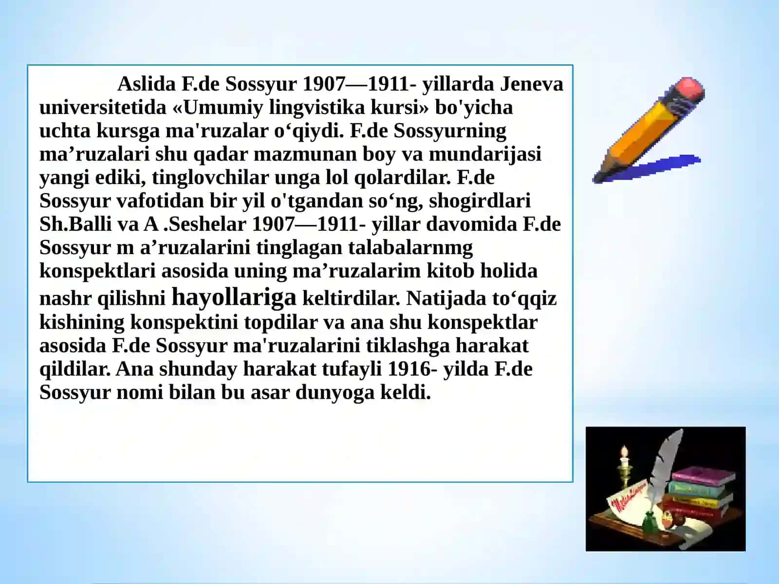 Umumiy lingvistika kursi 3