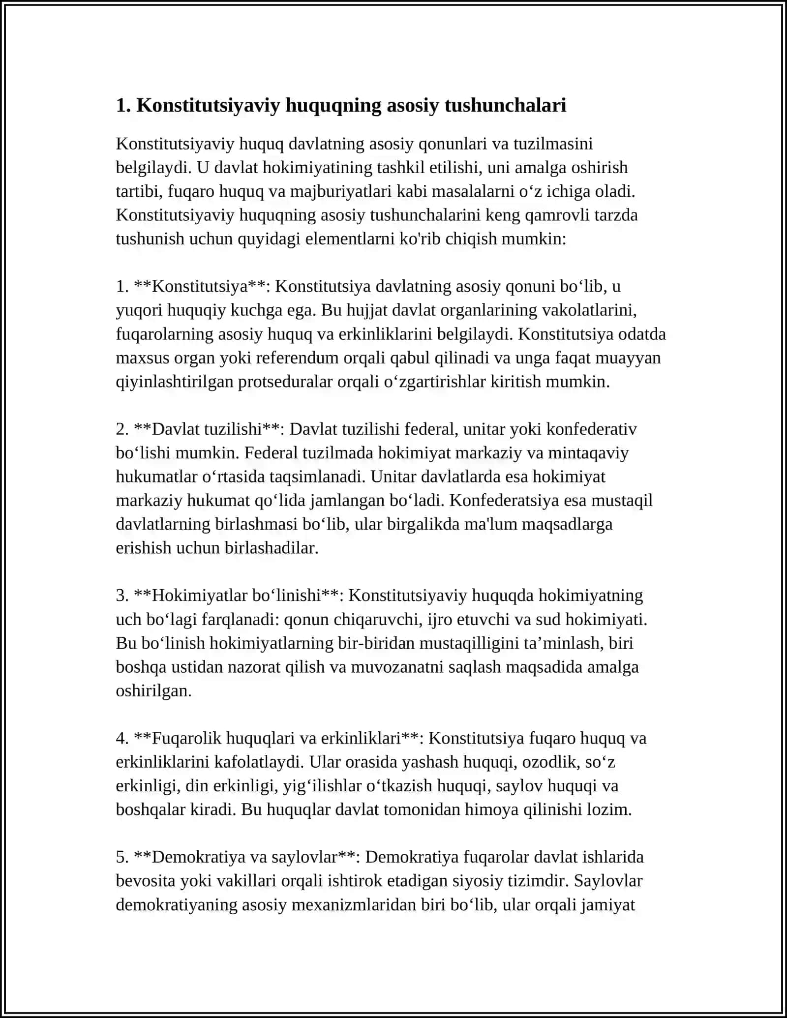 KONSTITUTSIYAVIY HUQUQNING MANBALARI 3