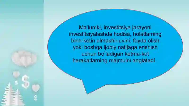 Investitsiya loyihalarini ekspertiza qilishdagi axborotlar manbasi 3