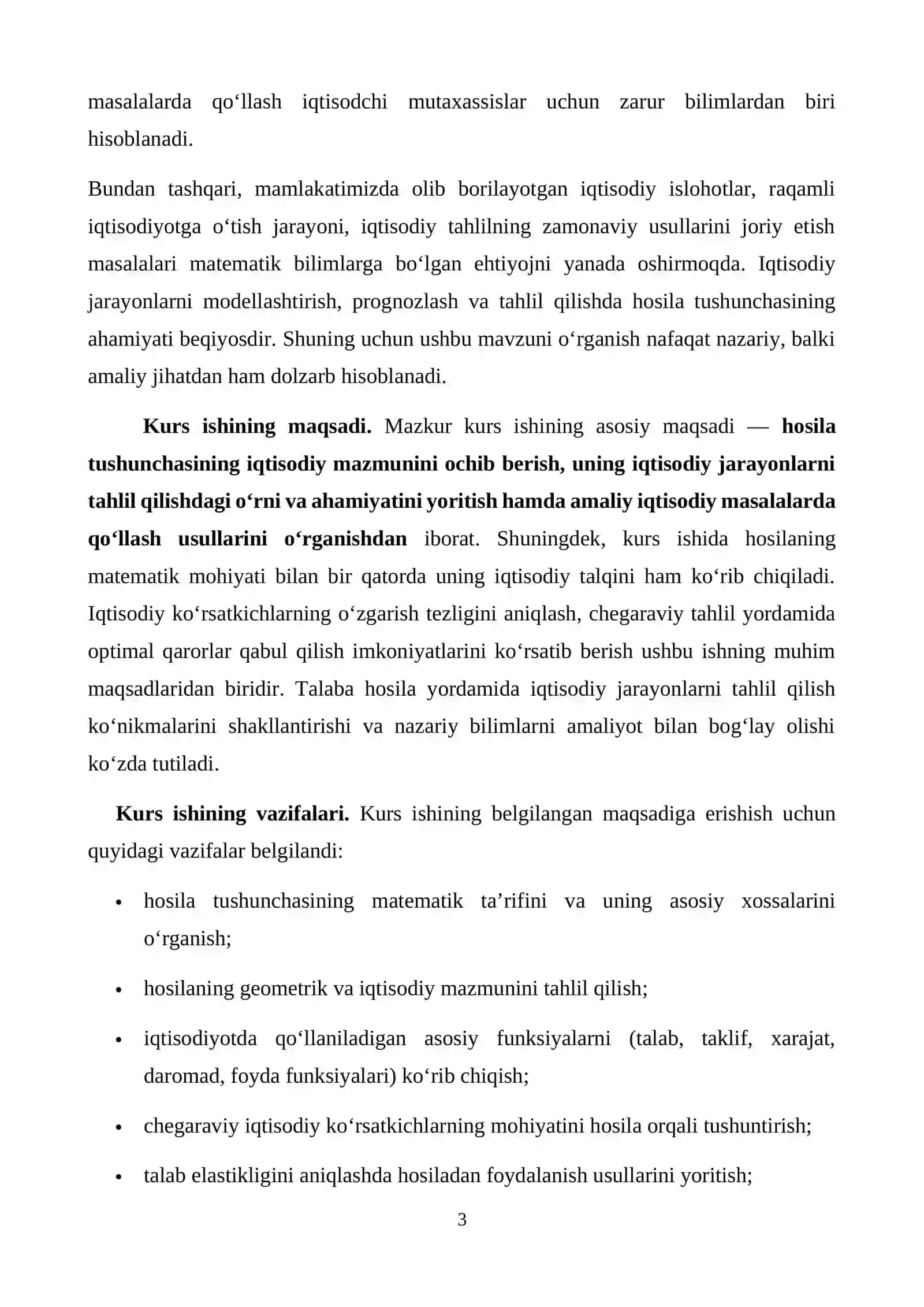 Funksiya va hosila tushunchasi 3