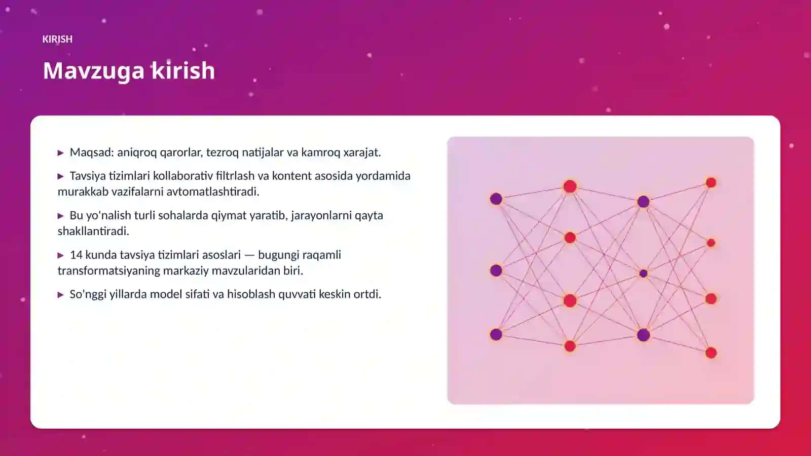 14 kunda tavsiya tizimlari asoslari 3