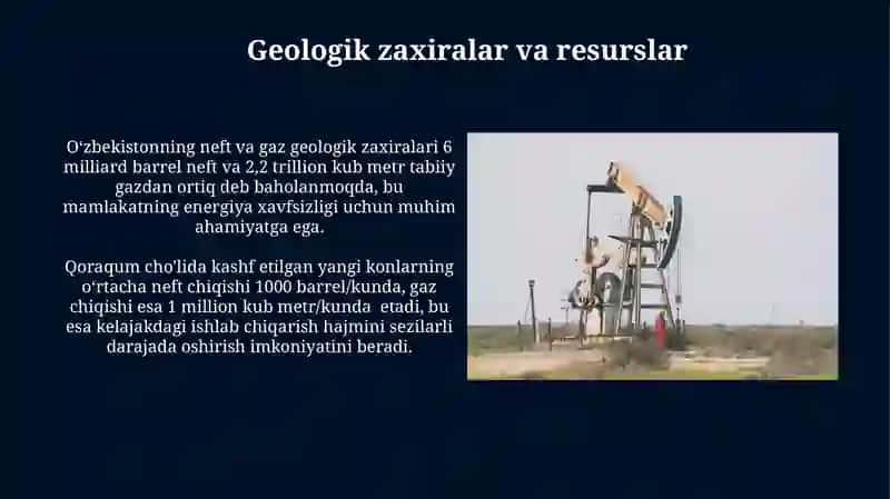Oʻzbekistonda neft va gaz sanoati 3