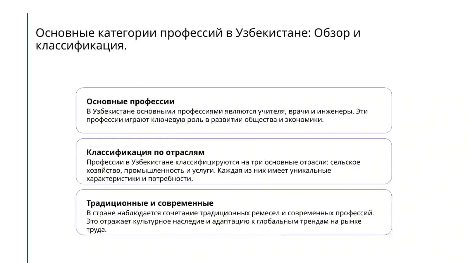 Профессии и их классификация 3