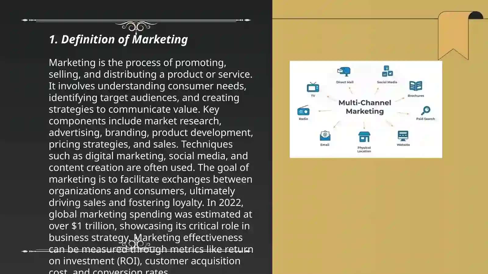 What is marketing? 3