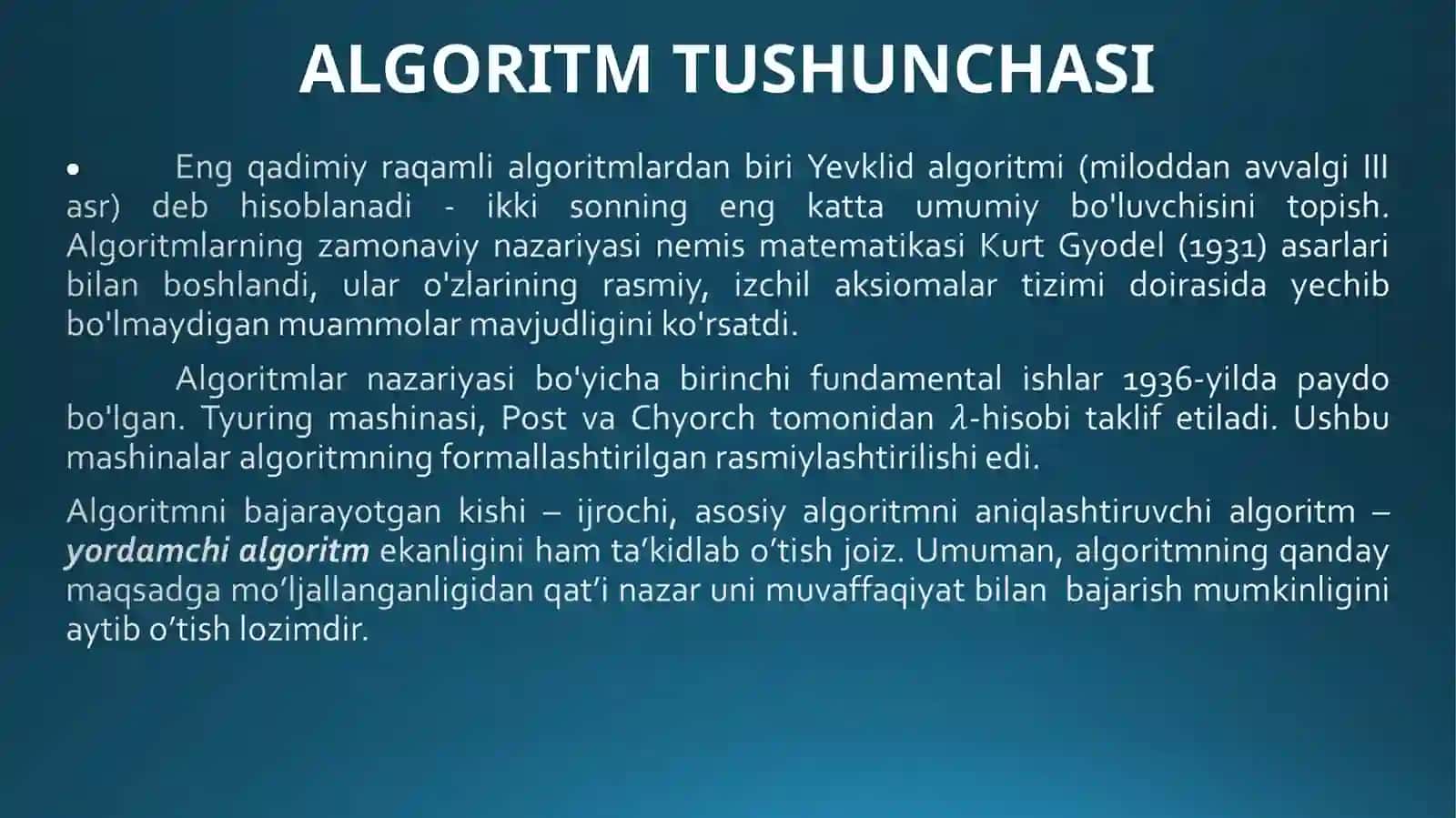 1-MA’RUZA 3