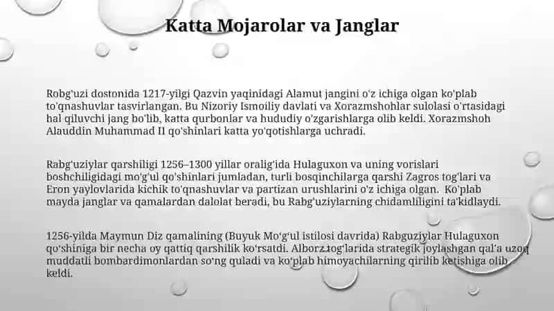 Qissasi Rabgʻuziy asari 3
