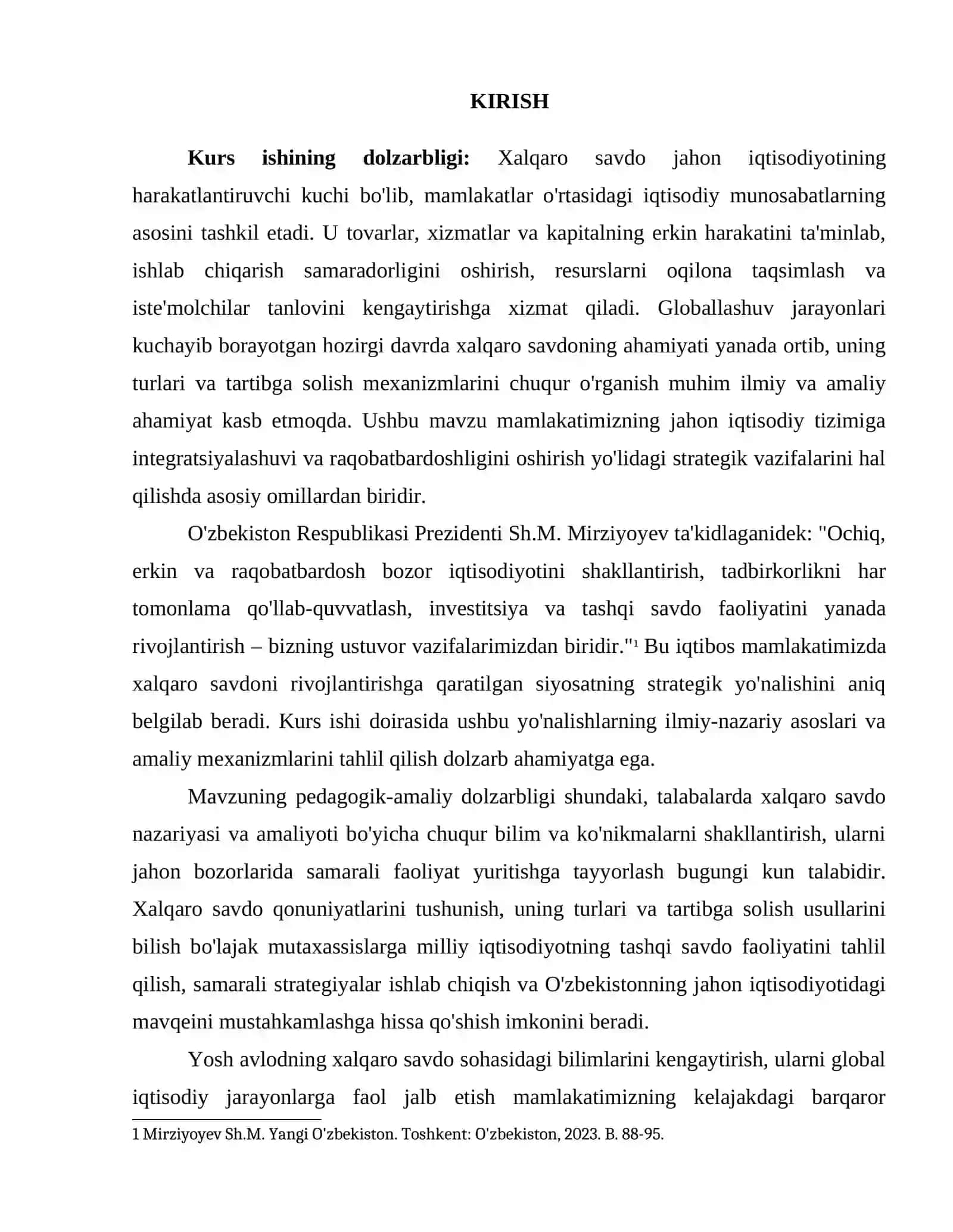 XALQARO SAVDO UNING TURLARI VA TARTIBGA SOLISH MEXANIZMI 3
