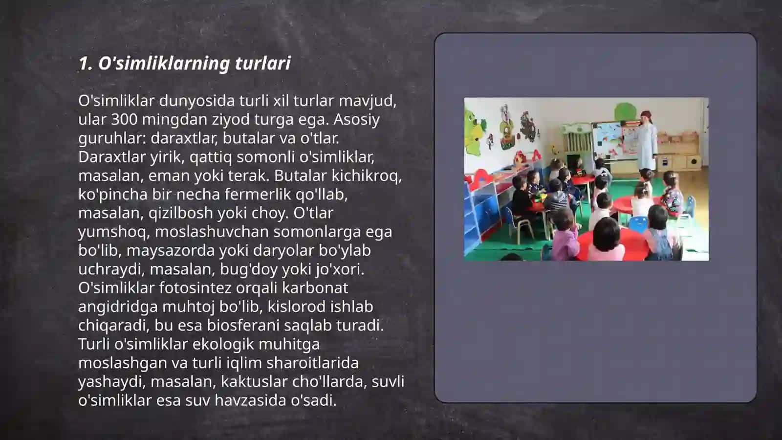 O'simliklarning turlari 3