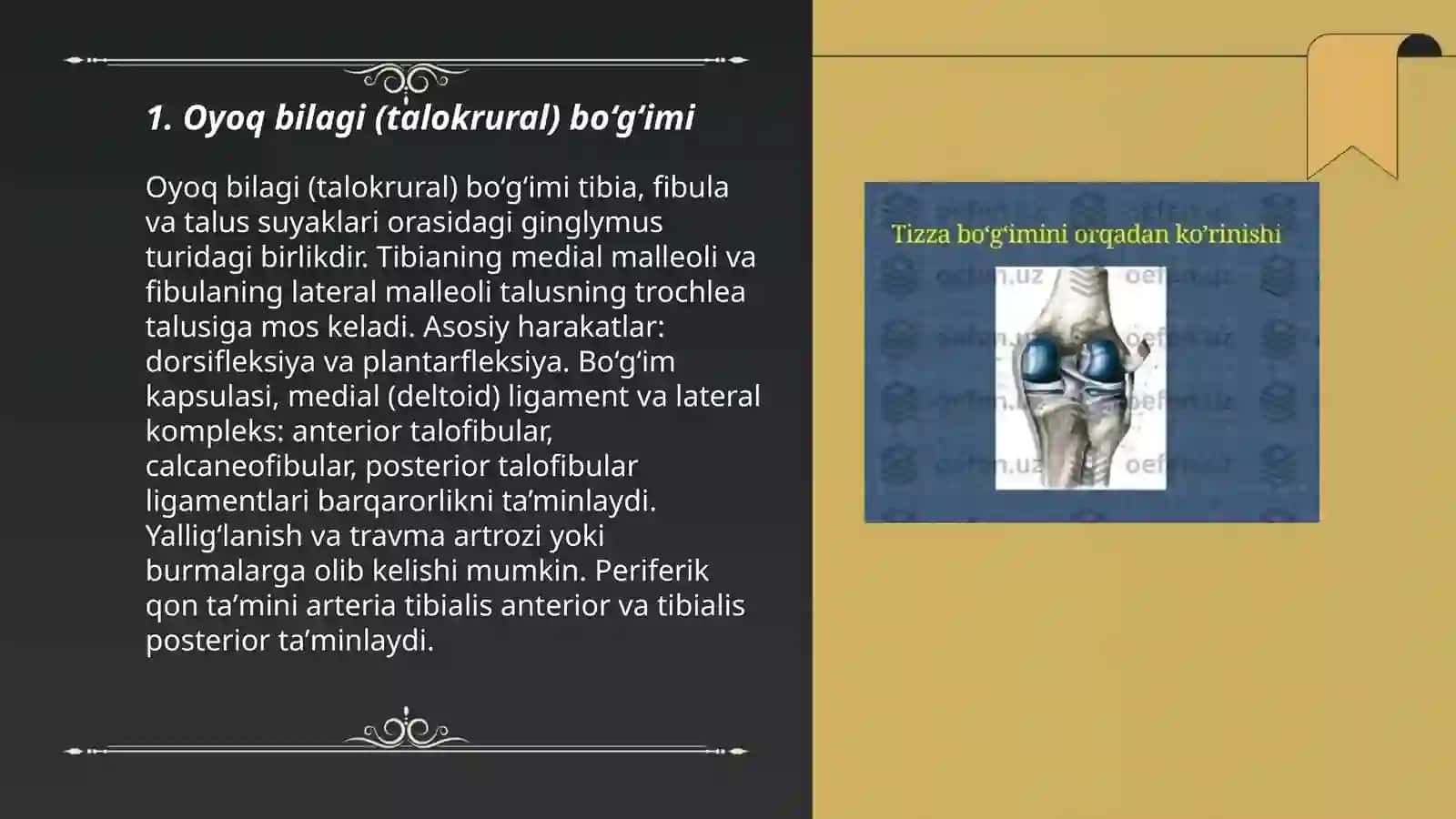 Oyoq suyaklarining birikishi 3