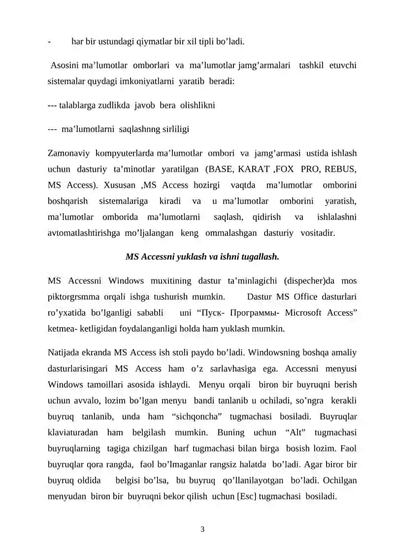 Ma'lumotlar ombori 3