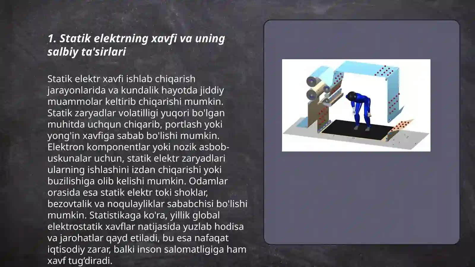 Statik elektr razyadlaridan himoyalash 3