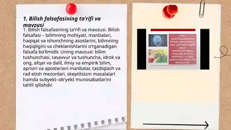 Bilish Falsafasi 3