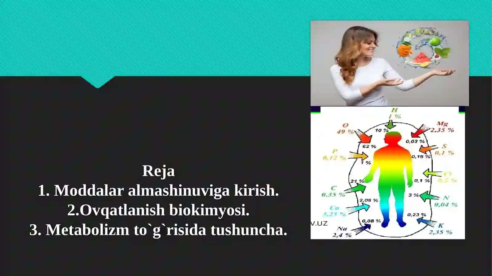 Moddalar almashinuvi qonuniyatlari 3