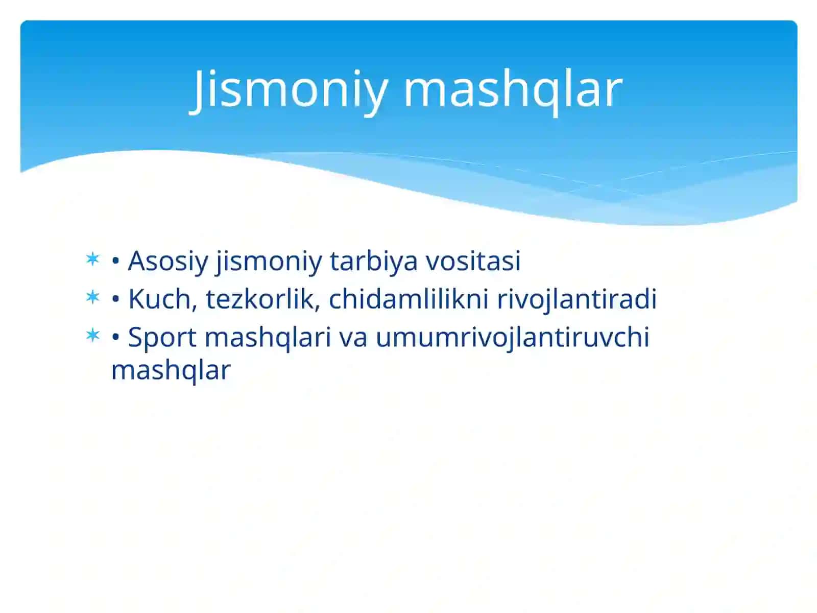 Jismoniy tarbiya vositalariga tavsif 3