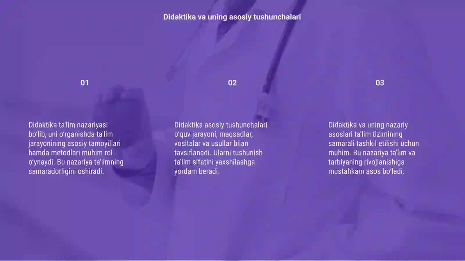 Didaktika va Talim Nazariyasi 3