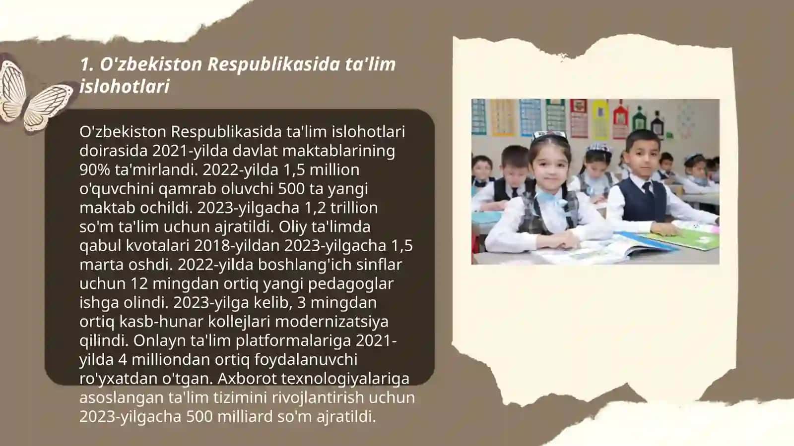 O'zbekiston Respublikasida ta'lim tizimi 3