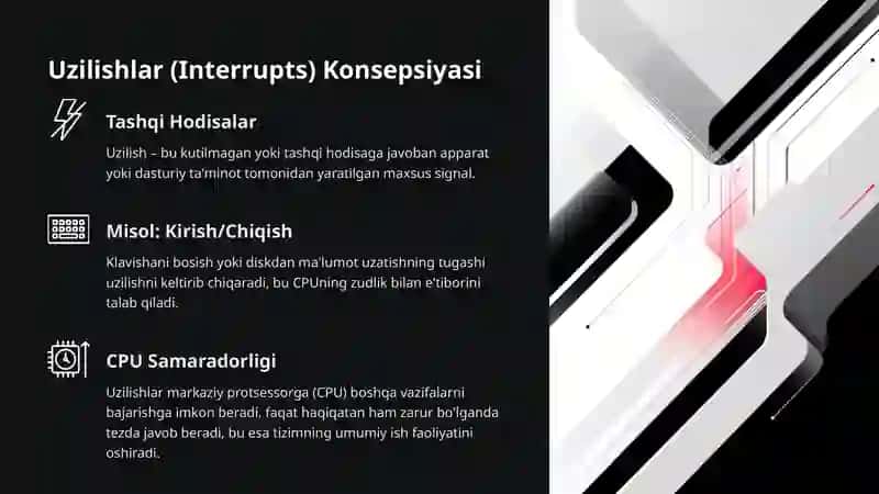 Sinxronizatsiya va Uzilishlar 3