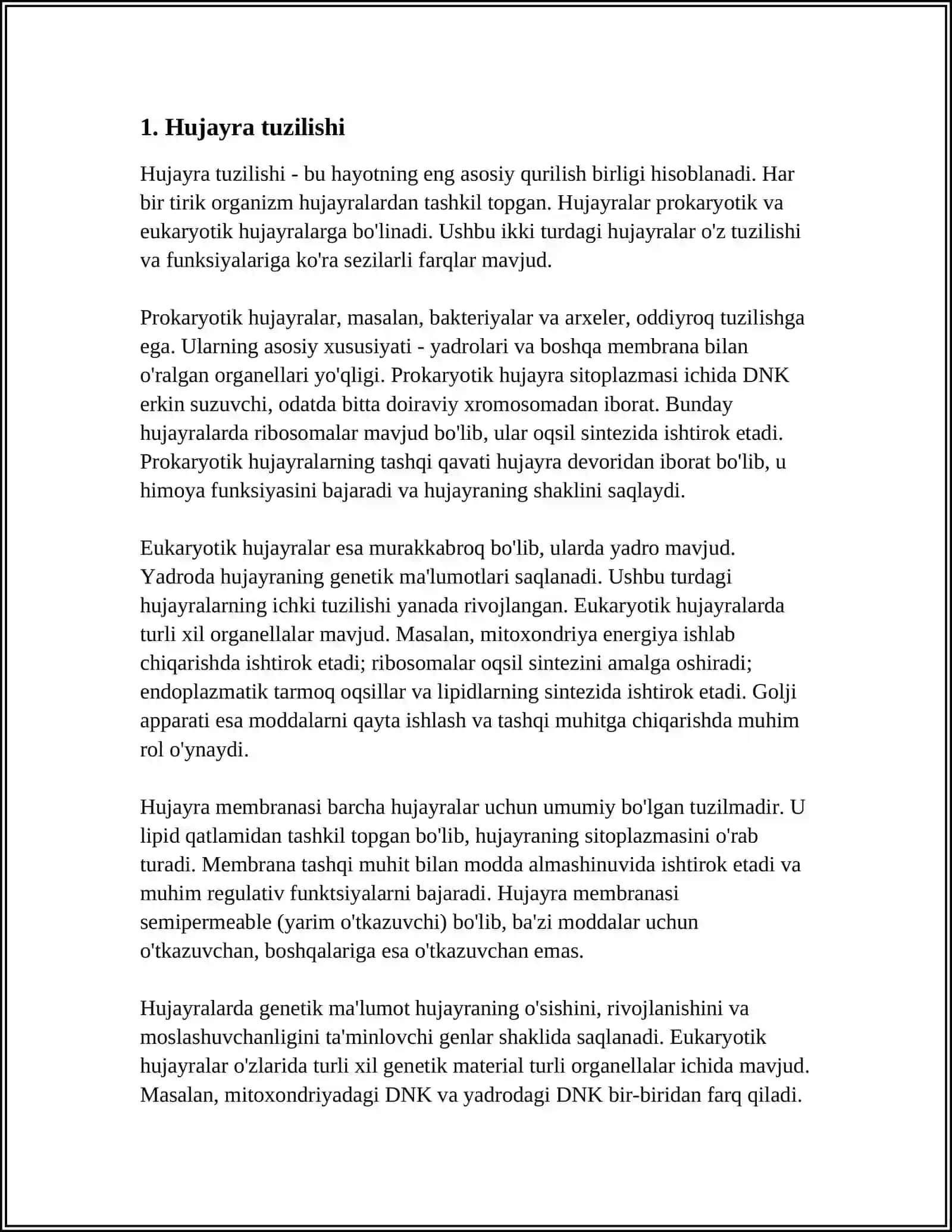HUJAYRA BIOLOGIYASI 3