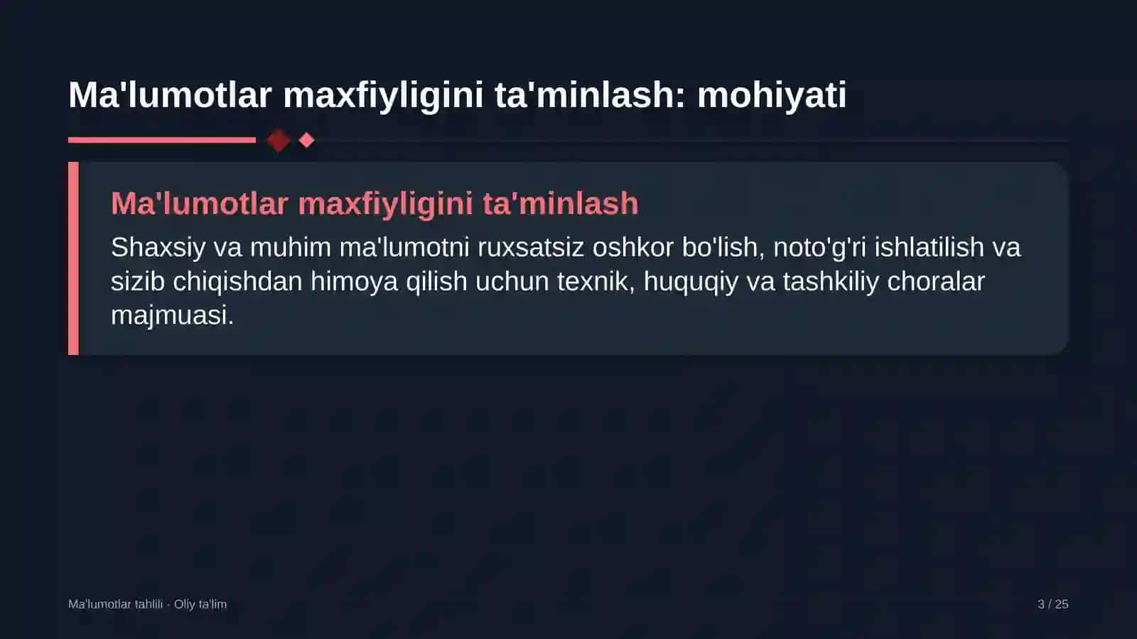 patent idoralarida ma'lumotlar bilan ishlashda maxfiylikni ta'minlash 6189 3