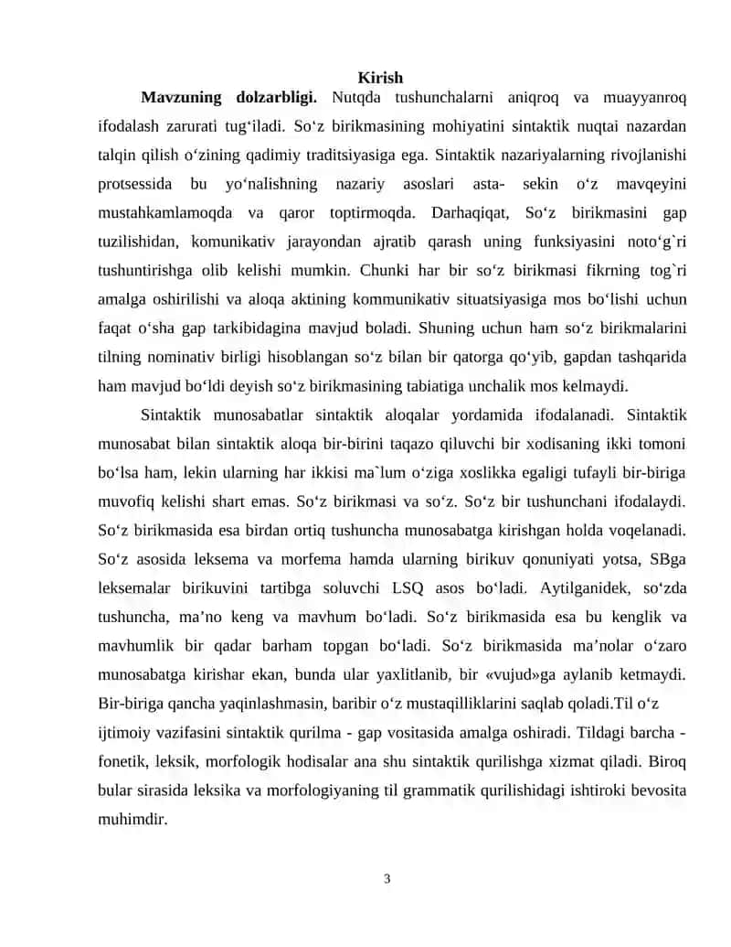 SO‘Z BIRIKMASIDAGI SINTAKTIK MUNOSABAT 3