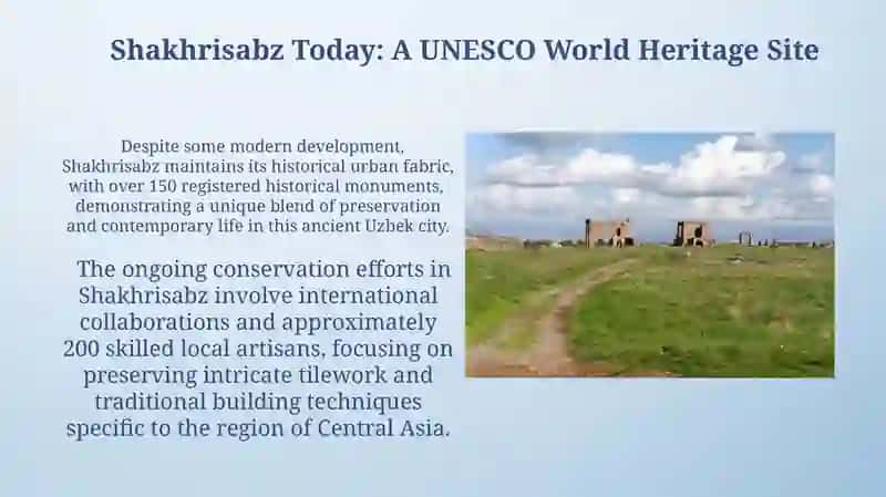 Shakhrisabz: The Birthplace of Timur 3
