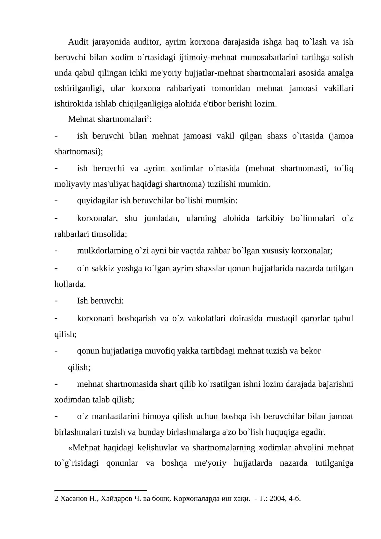 Mehhat haqi hisobi va mehnar haqi to'lash jarayoni auditi 3