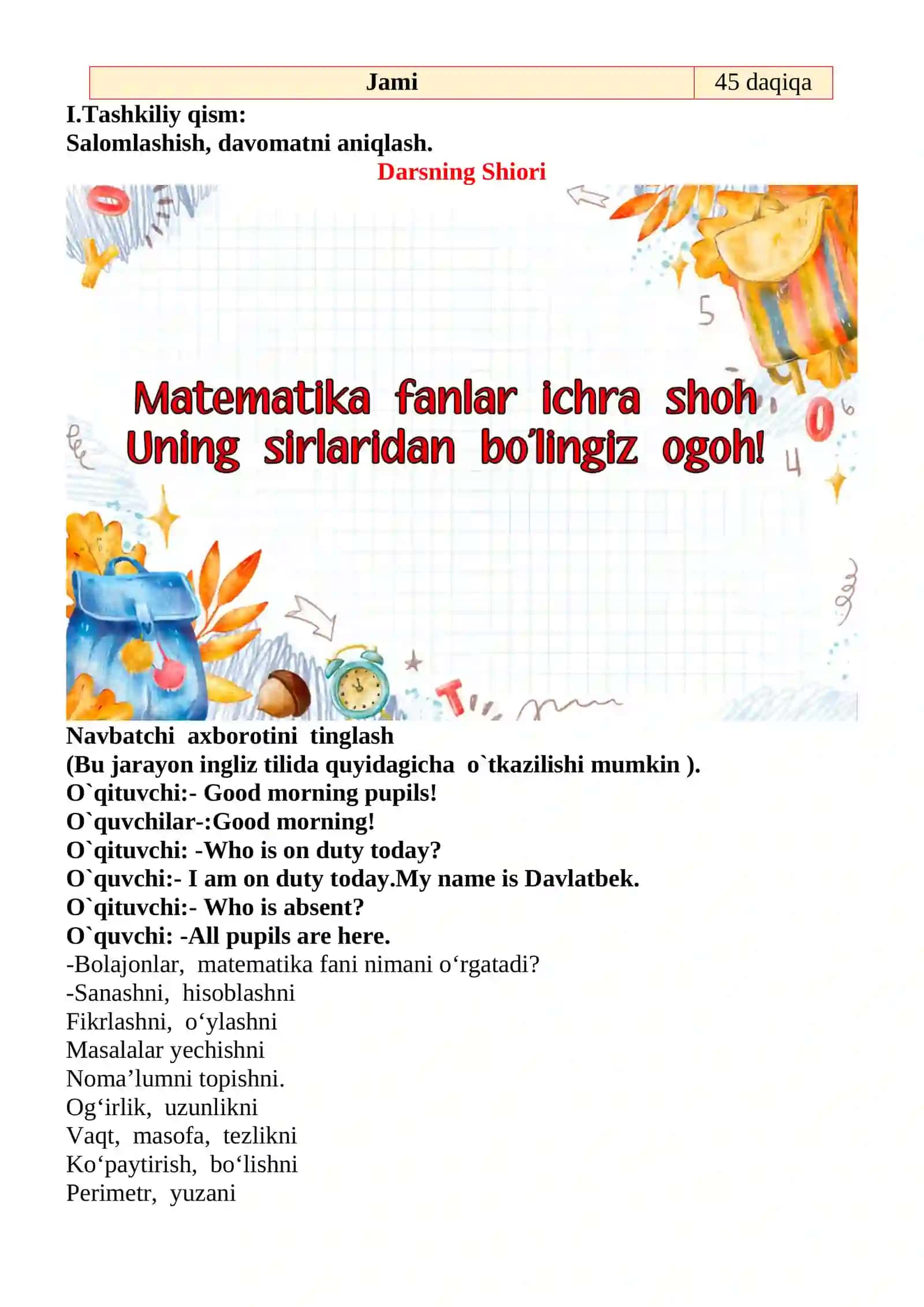 Sonni 4 ga bo‘lish mavzusida 2-sinf matematika fanidan dars ishlanmasi 3