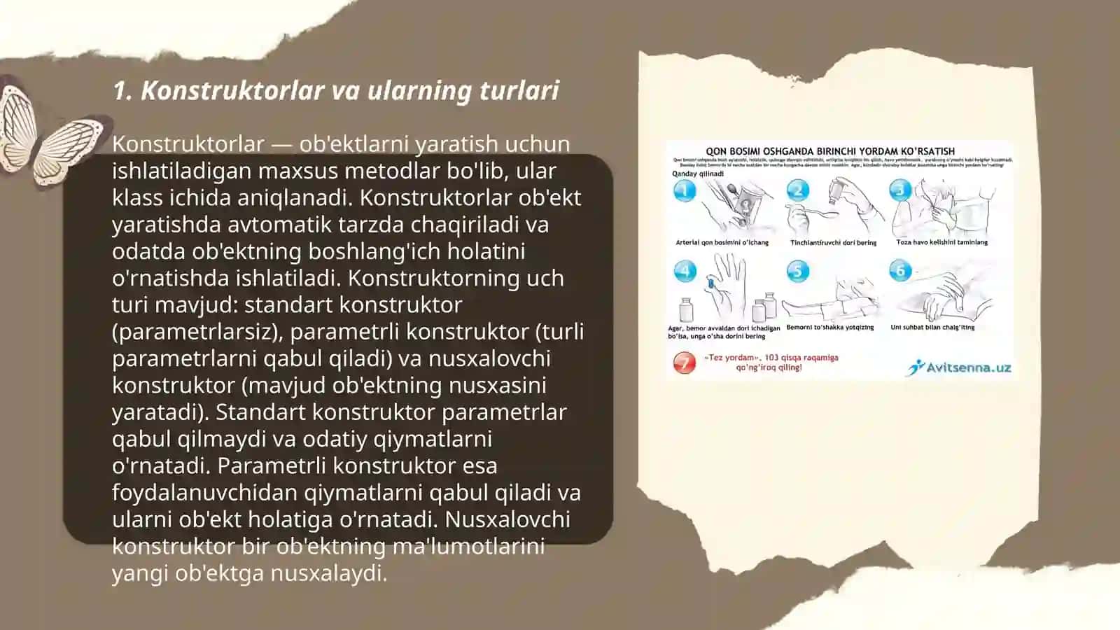 Konstruktorlar va ularning turlari 3