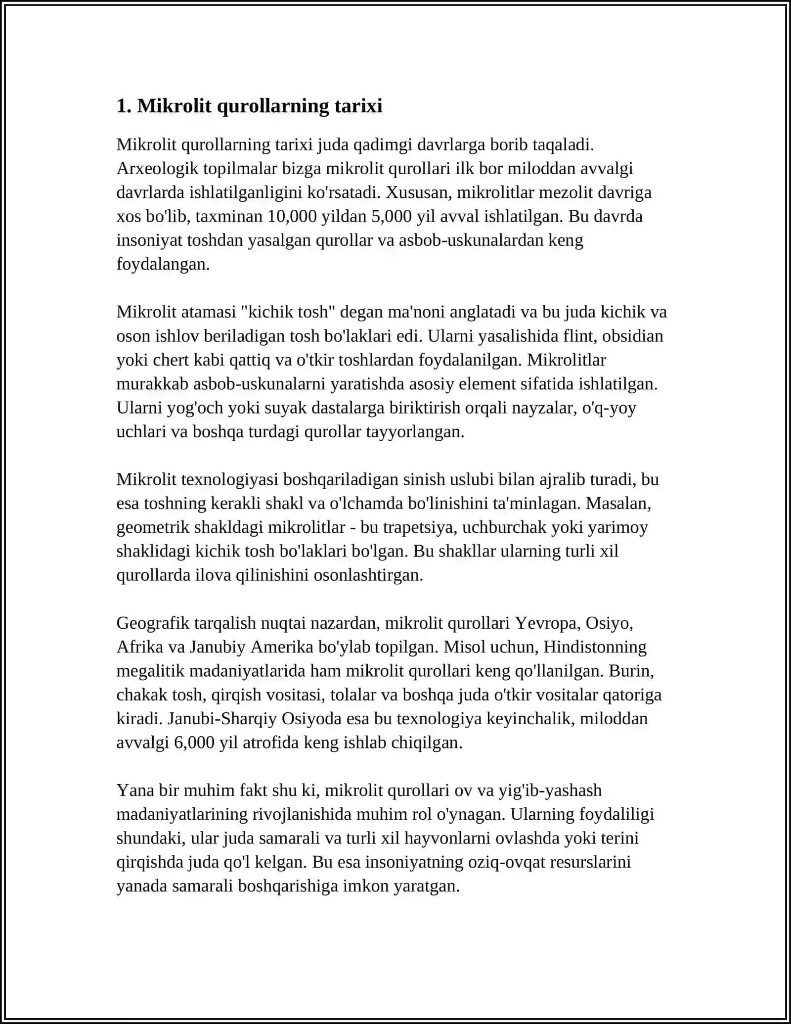 MIKROLIT QUROLLAR 3