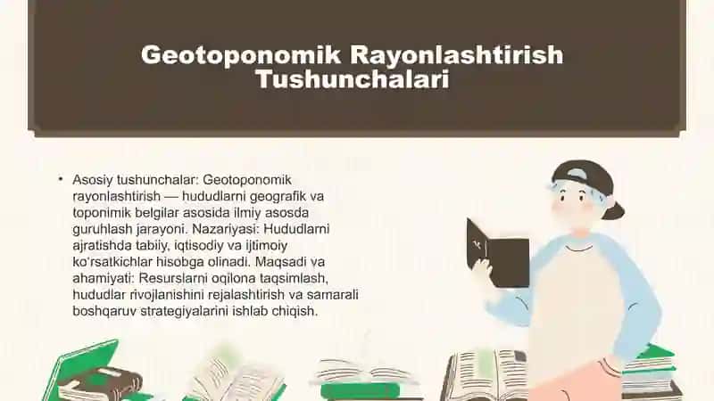 Geotoponomik Rayonlashtirish Qonunyatları 3