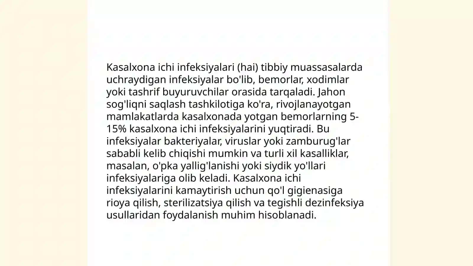 Kasalxona ichi infeksiyalari 3