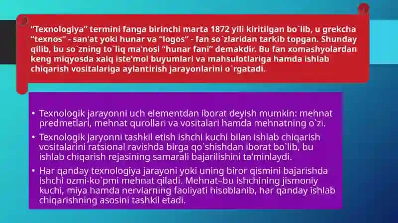 Yangi materiallar texnalogiyasi faniga kirish. 3